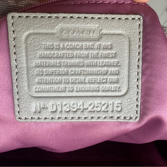 COACH 25215 Madison Satchel D1394-25215 Pre-Owned EUC - Picture 6 of 9